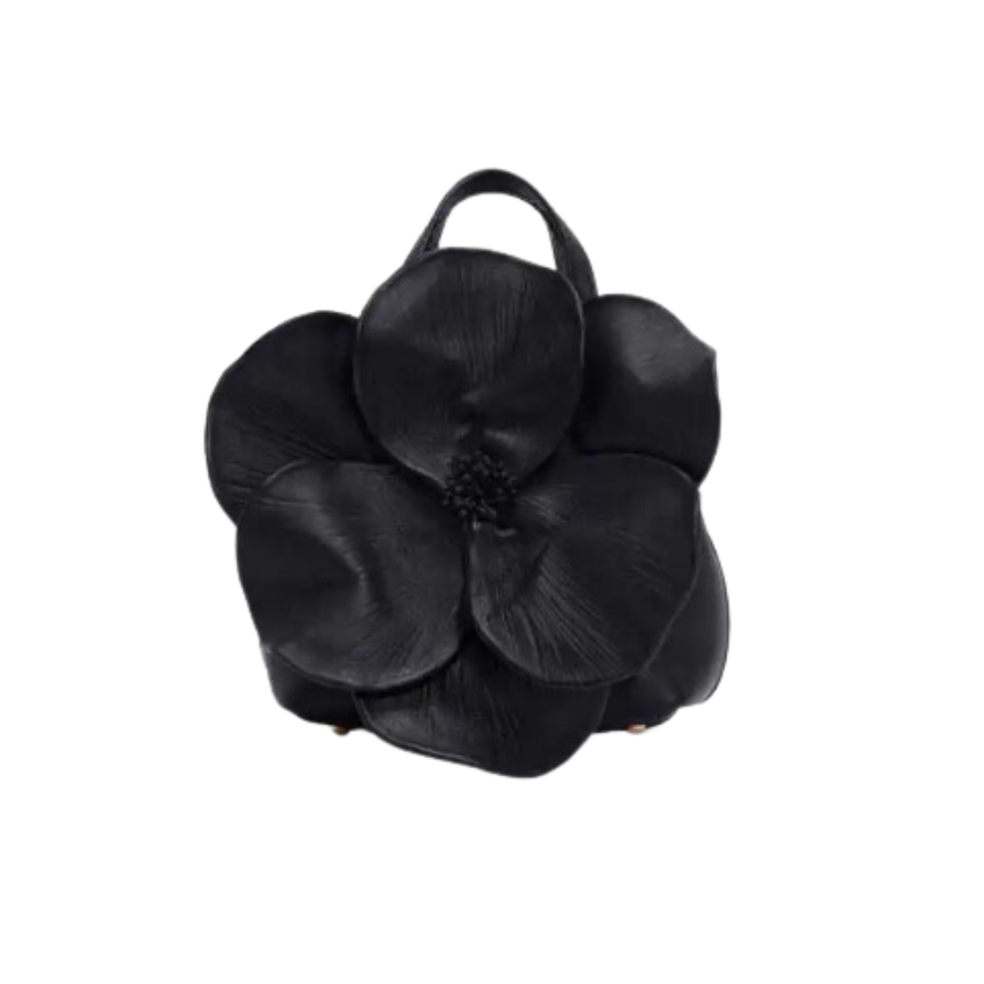Beuteltasche mit Blumenmuster 