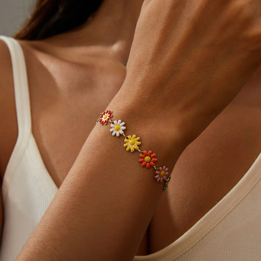 Zarter Gänseblümchenschmuck 