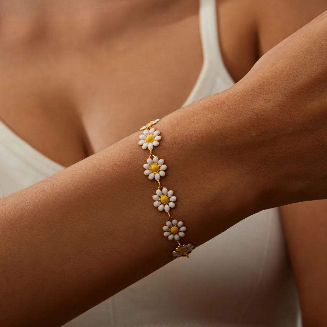 Zarter Gänseblümchenschmuck 