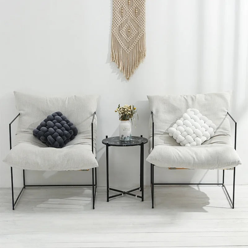 Knotty™ Quadratisches Kissen