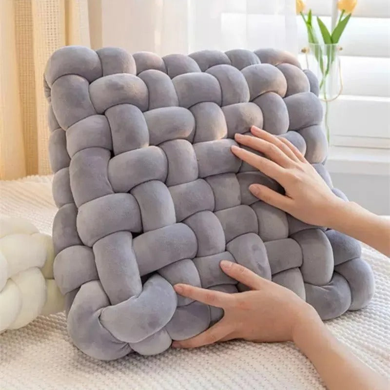 Knotty™ Quadratisches Kissen